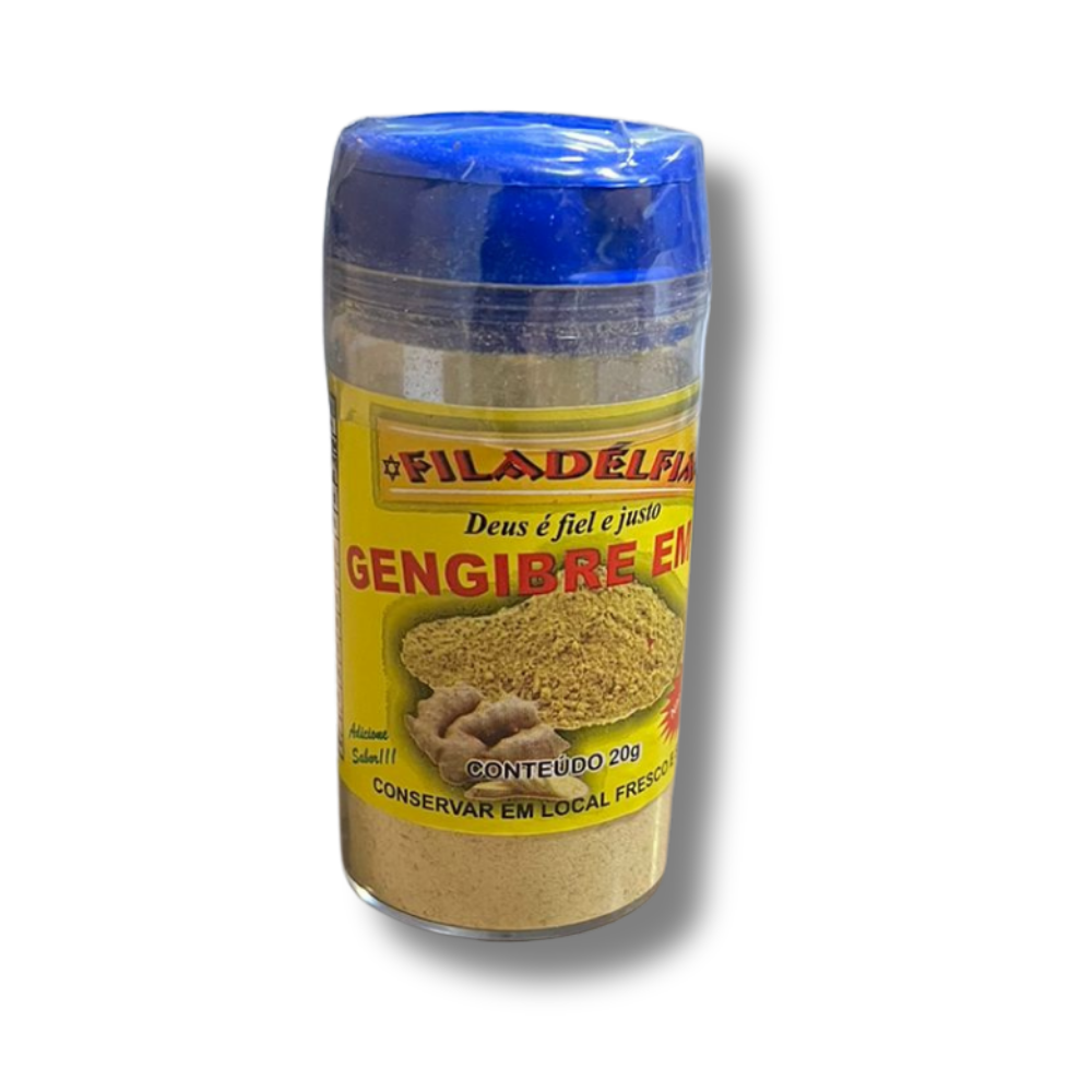 Gengibre em Pó Pote 20g (Pacote com 5 und)