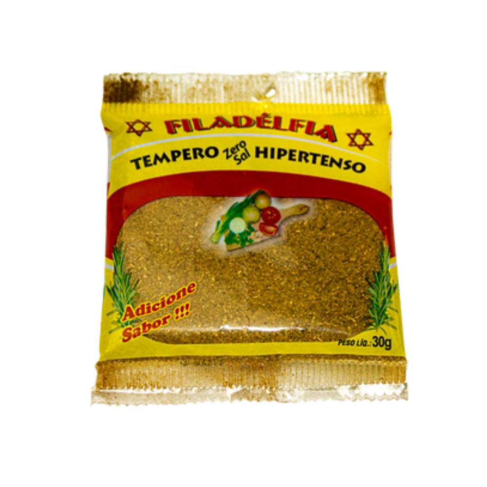 Tempero para Hipertenso 30g (Pacote com 10 und)