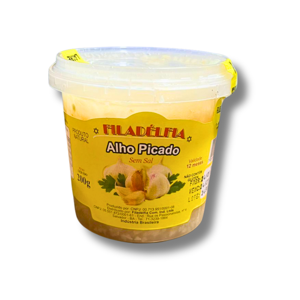 Alho Picado Pote 200g (Pacote com 6 und)