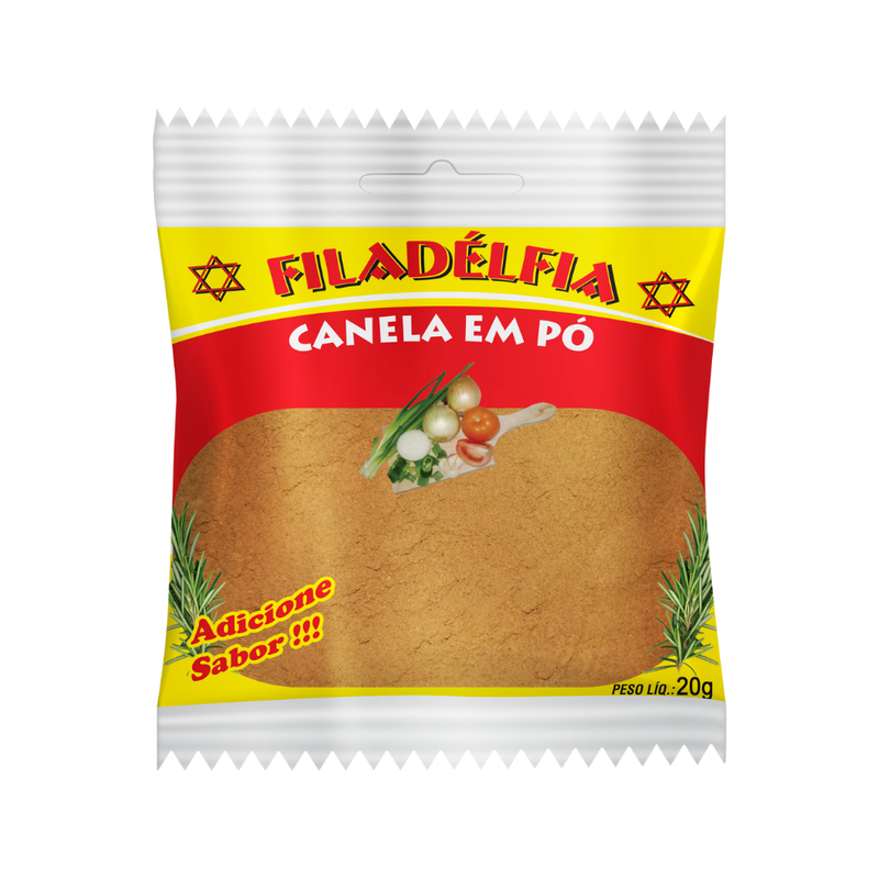 Canela em Pó Sachê 20g (pacote com 10 und)