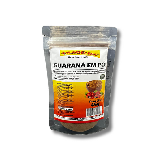 Guaraná em Pó 45g (Pacote com 5 und)