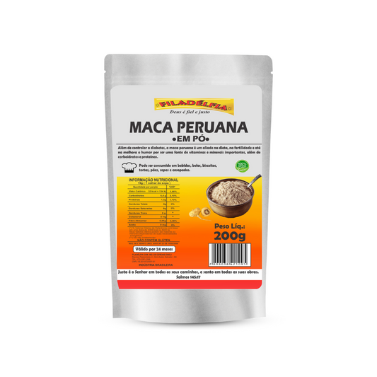 Maca Peruana 200g (Pacote com 5 und)