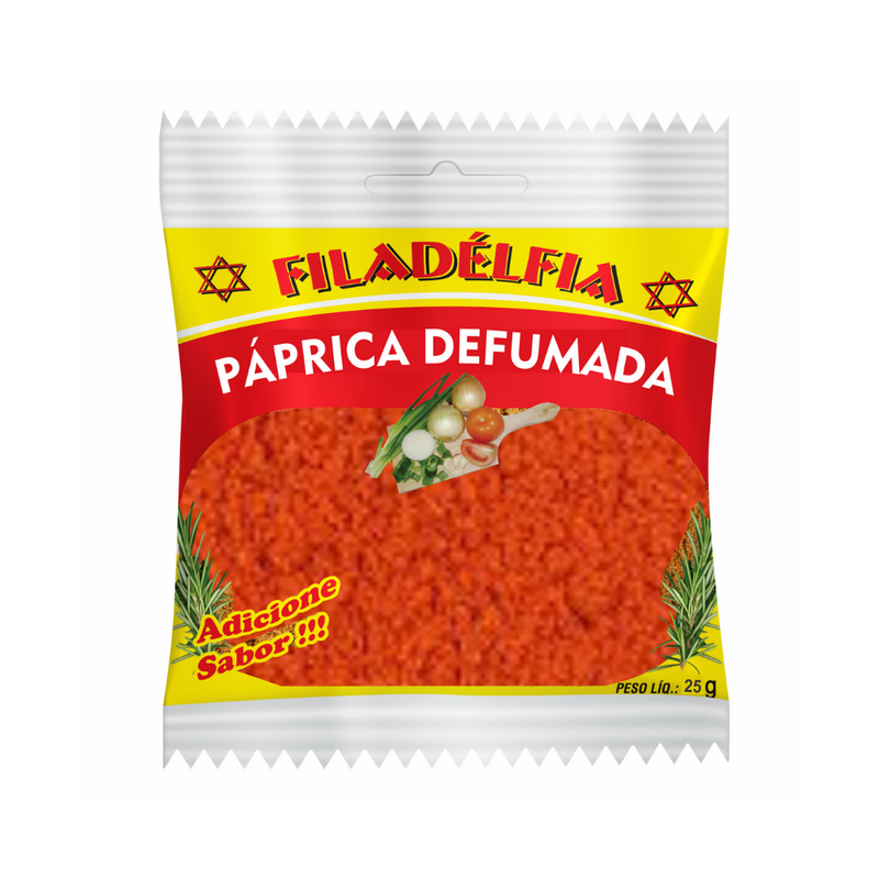 Páprica Defumada 25g (Pacote com 10 und)