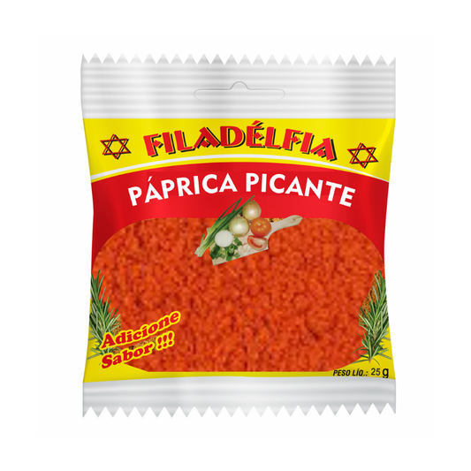 Páprica Picante 25g (Pacote com 10 und)