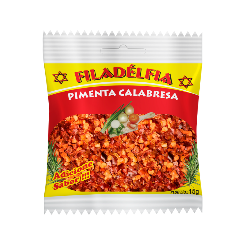 Pimenta Calabresa 15g (Pacote com 10 und)