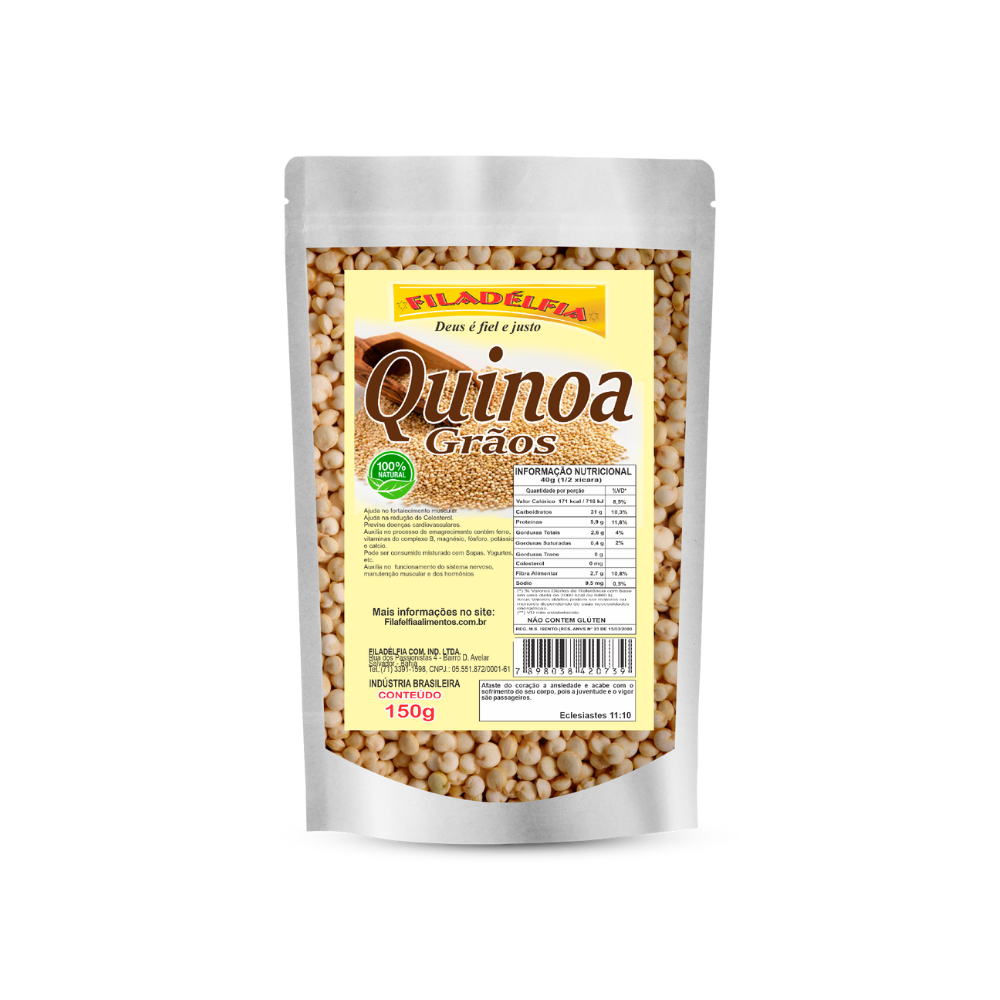 Quinoa em Grãos 150g (Pacote com 5 und)