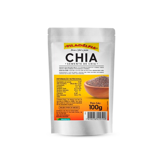 Semente de Chia Premium 100g (Pacote com 5 und)