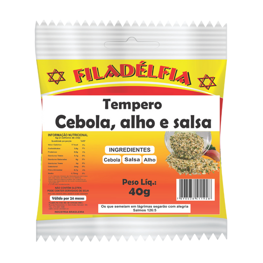 Tempero Cebola, Alho e Salsa 40g