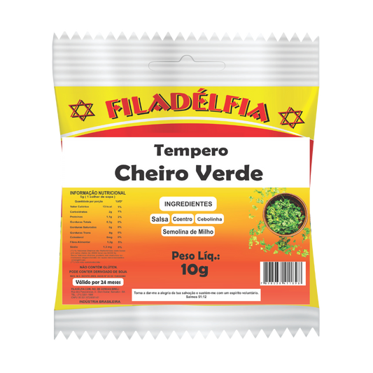 Tempero Cheiro Verde 10g (Pacote com 10 und)