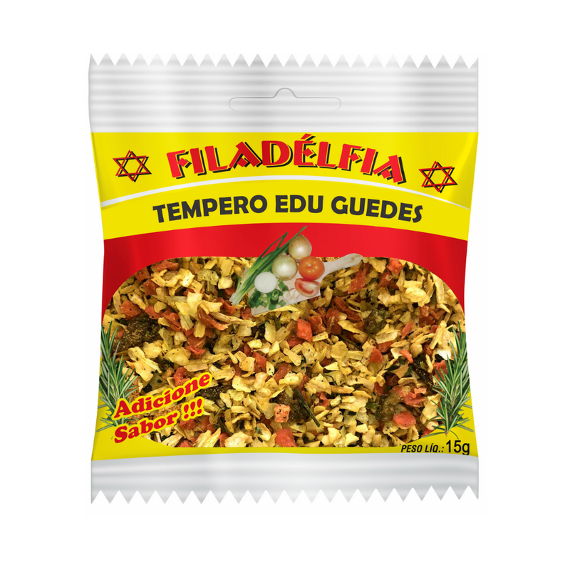 Tempero do Edu Guedes com Sal 15g (Pacote com 10 und)