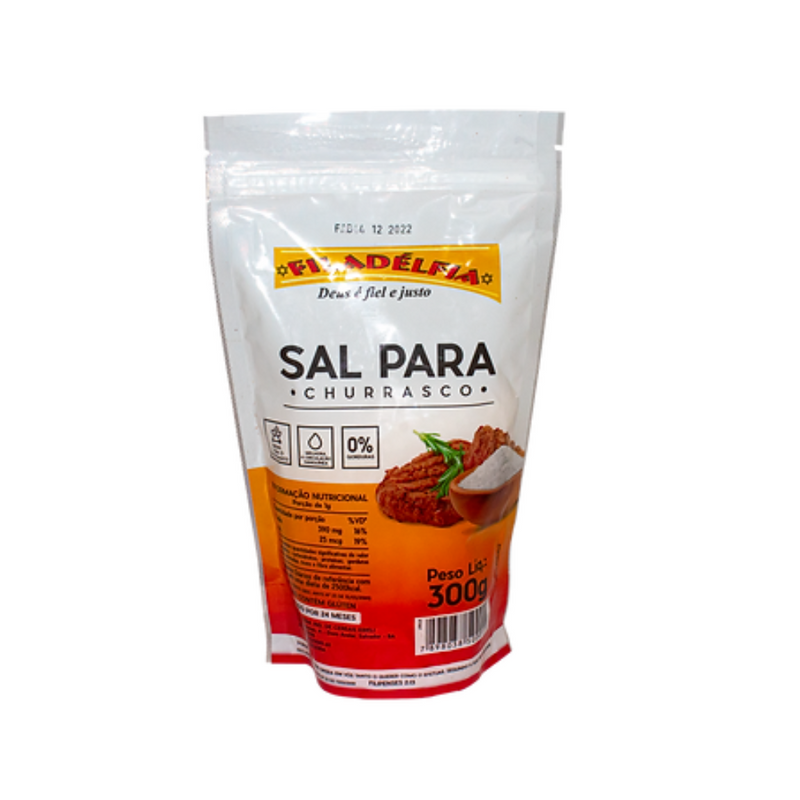 Sal para Churrasco 300g (Pacote com 5 und)